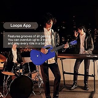 LAVA ME 3 Smartguitar, 38 Inch Guitare Acoustique en Fibre de Carbone,effets de performance multiples, convient aux… – Image 5