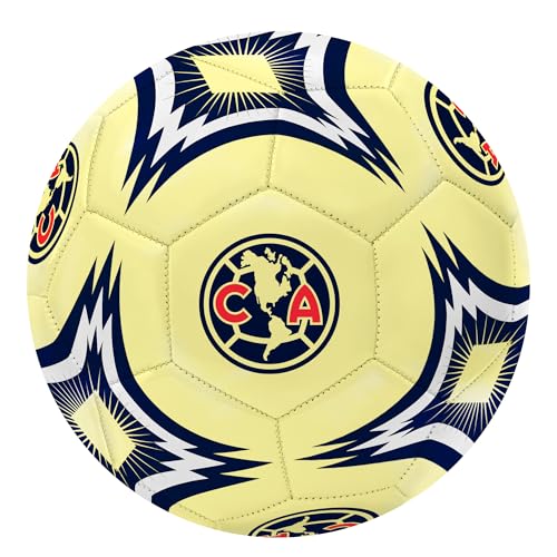 Icon Sports Official Club América Soccer Ball - CA154BL Yellow