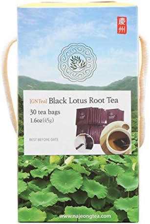 [GNTea] Black Lotus Root tea, 1.5g teabag 30 count (Bax of 1)