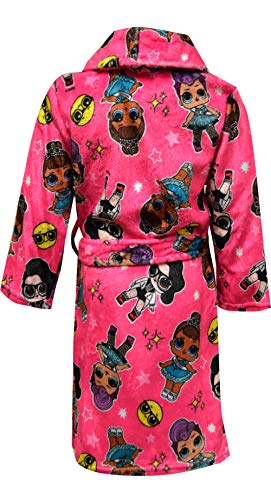 L.O.L. Surprise! Girls' LOL Surprise Pink Plush Robe2