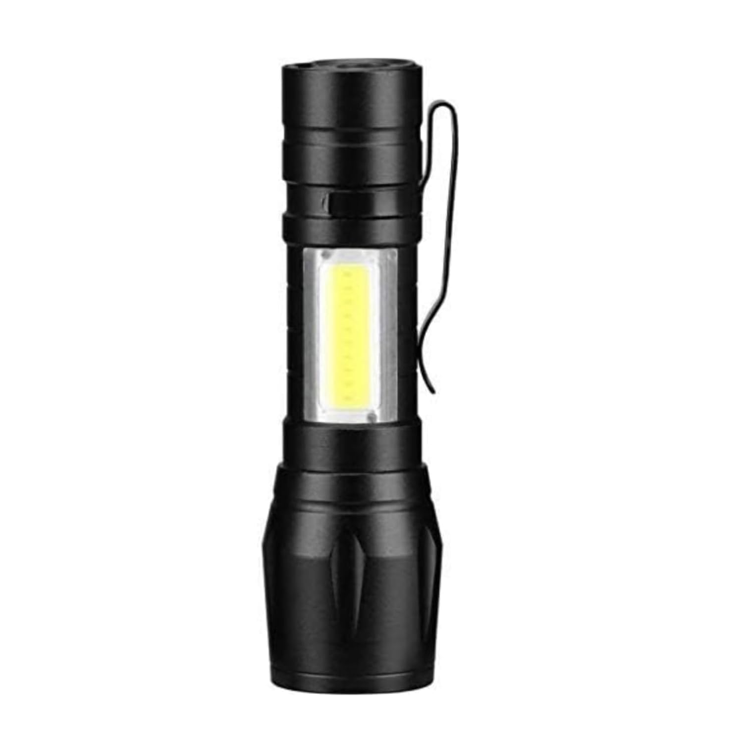 Drumstone (10 Years Assured Warranty Mini LED Flashlight USB Rechargeable, Waterproof Portable Torch with 3 Light Modes, Durable Pocket Flashlight for Travel, Emergency, Camping and Everyday Carry-image-26