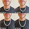 QUADRI - Extra Shiny Mens Cuban Link Chain 10mm - 925 Sterling Silver Necklace - Italian Diamond Cut Silver Chain - 24 Inch - Men's Necklaces Premium Quality - Gift Box Included #4