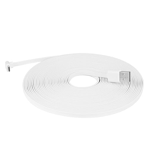 Miniatura 6 de HOLACA Cable de carga de alimentación para Wyze Cam Pan v3, cable de carga de 30 pies29.5 ft para alimentar la cámara continuamente