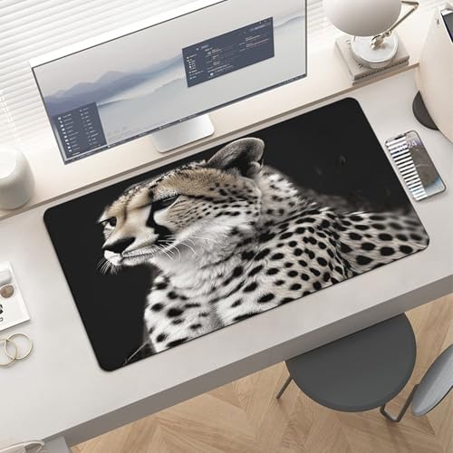 Cheetah Desk Pad impermeable antideslizante para escritorio miniatura 6