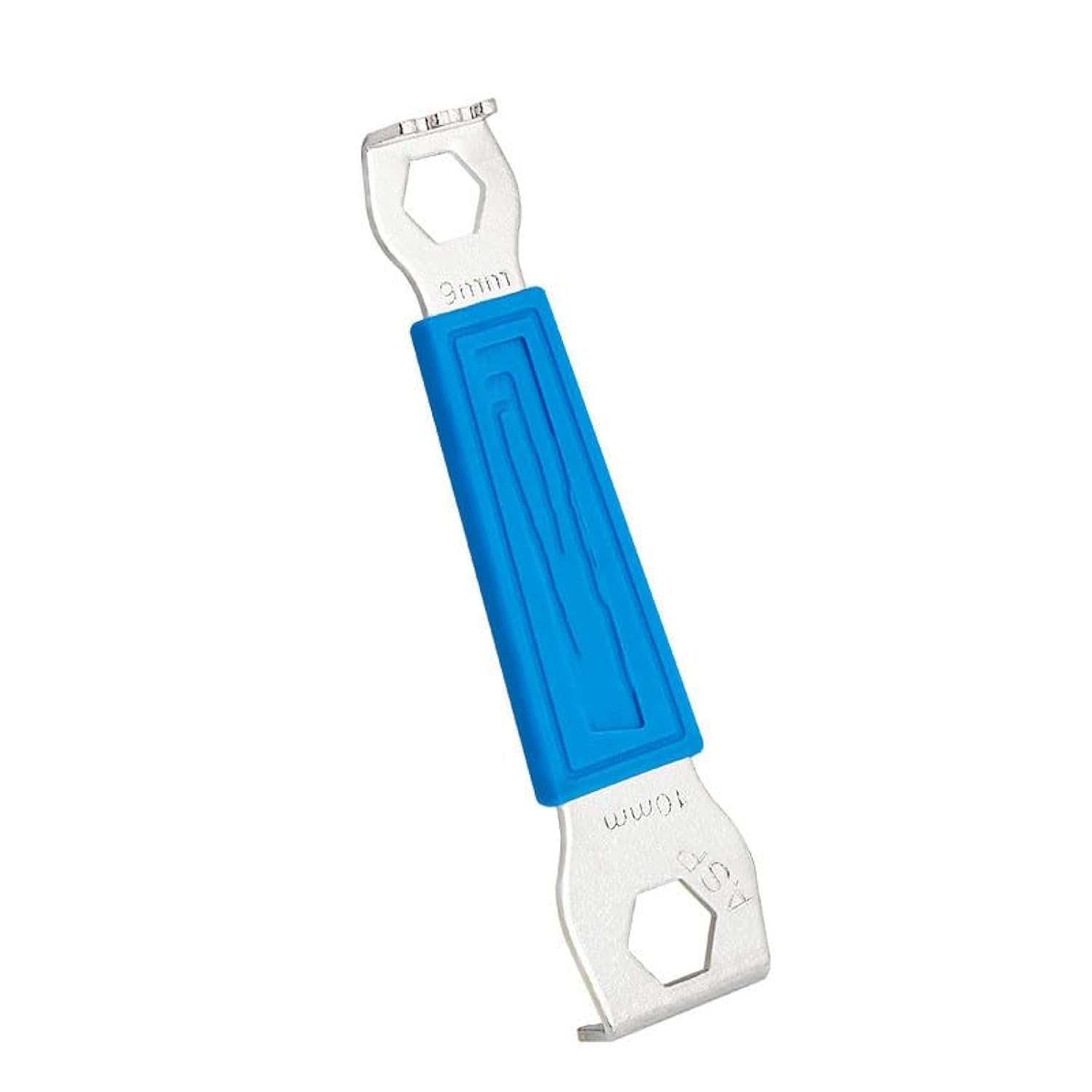 HOUSON Bicycle Chainring Wrench, Chainring Nut Wrench, Mountain Bike Cycling Tool (9/10 mm), Blue