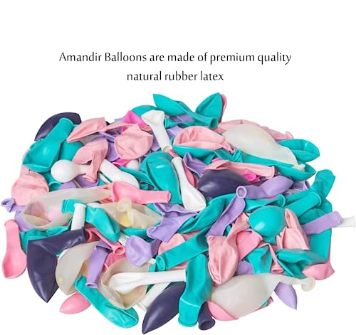 Amandir CLT-094-4 168Pcs Unicorn Balloon Garland Arch Kit 12''10''5'' Pink Purple Blue Gold Confetti Magic Movie Balloons For Baby Shower Wedding Birthday Party Decorations Supplies thumb #2