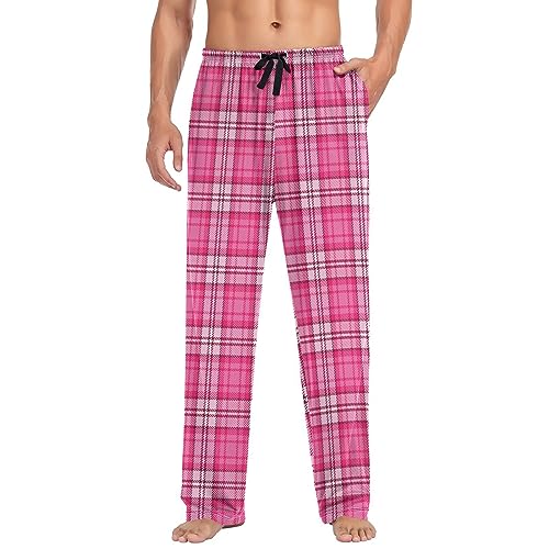 Plaid Pajama Pants for Men, Men's Separate Bottoms Sleep Pant Lounge Pants4
