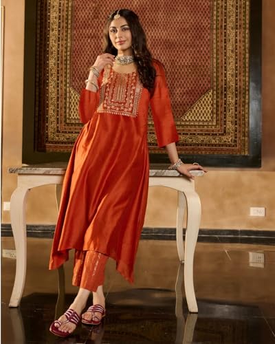 Image of ANNI DESIGNER Women Kurta with Pant