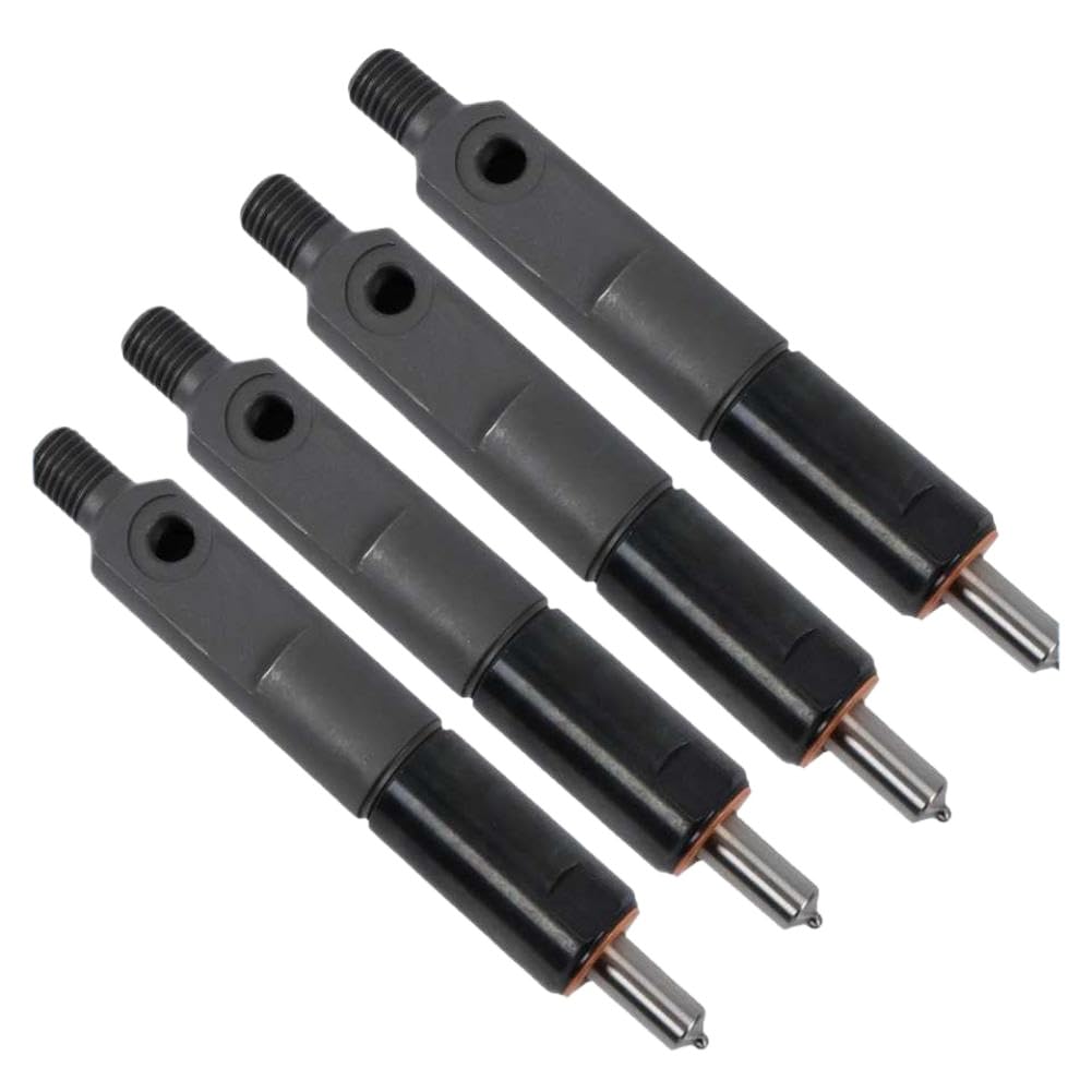 Qhtwuyqek Onecolor Fuel Injector 4× 2645A025 17-106200 Compatible With Jcb 1004-4T 3Cx 1550B 411B Excavator