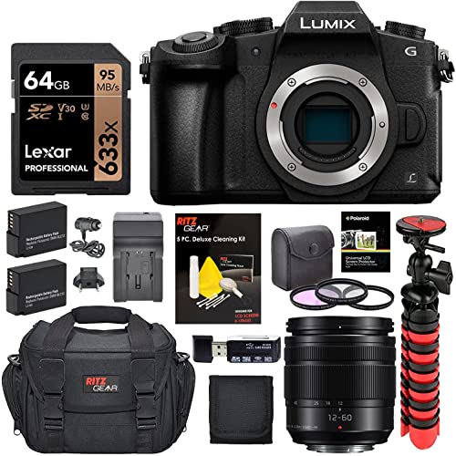 一眼レフ Amazon | Panasonic LUMIX G95 20.3メガピクセル ミラーレスカメラ 12
