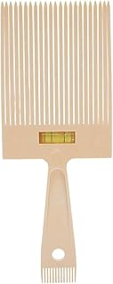 Pente de corte de cabelo de barbeiro com parte superior plana ajuste de ângulo de corte de cabelo pente de dentes grandes ferramenta de modelagem resistente ao calor pentes de corte de cabelo acessórios para ferramentas de corte