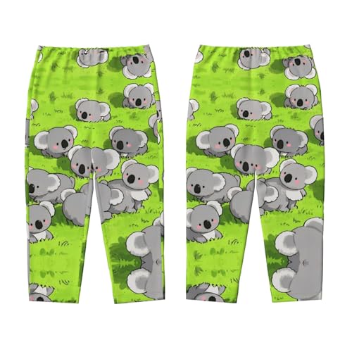 Pajama Pants Pajama Bottoms with Elastic Waistband Sleepwear Lounge Pants, Cute Animals Sloth3