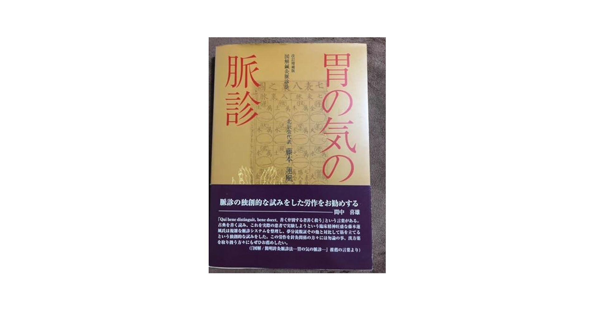 胃の気の脈診: 図解鍼灸脈診法 胃の気の脈診: 図解鍼灸脈診法 | 藤本 蓮風 |本 | 通販 | Amazon