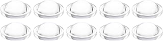 PATIKIL Diameter 21.8mm Height 8mm Flat Convex Lens, 10 Pcs Acrylic LED Optical Convex Condenser Lens for LED Flashlight Bike Head Lamp, Transparent