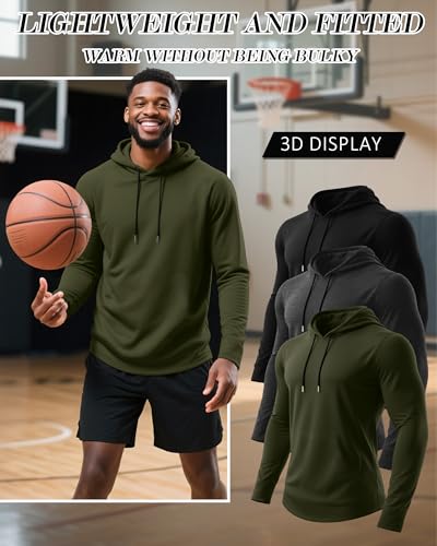 3 Pack Mens Big and Tall Hoddies Pullover Hooded Cotton Sweatshirts Loose Fit Long Sleeve Casual Hoodies2