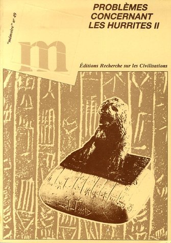 Problemes concernant les Hurrites II Cover
