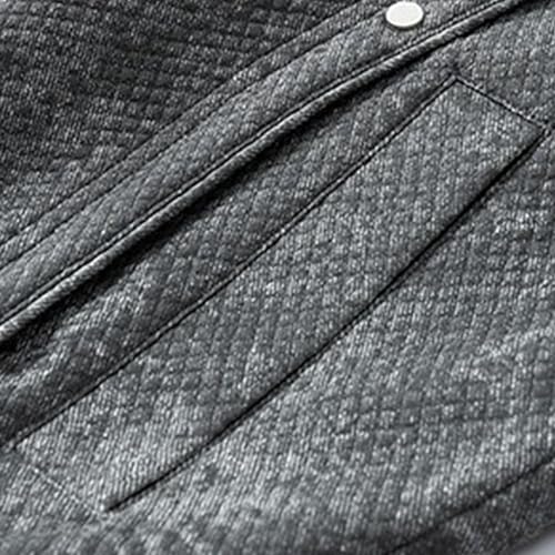 Chaqueta denim para hombre con cierre y estilo vintage miniatura 5