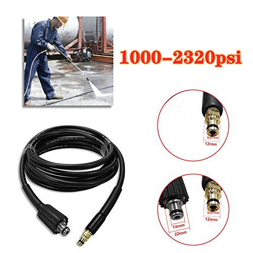 RuleaxAsi 6M/ 8M/ 10M 160bar/ 2320psi Alta Pressão Durável Resistente ao Desgaste Mangueira Compatív