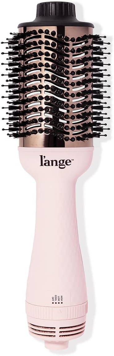 L'ANGE HAIR Le Volume 2-in-1 Titanium Blow Dryer Brush | Hot Air Brush for Hair Drying
