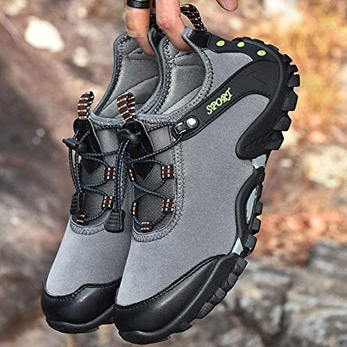 KUXUAN Scarpe da Ciclismo da Uomo,Scarpe da