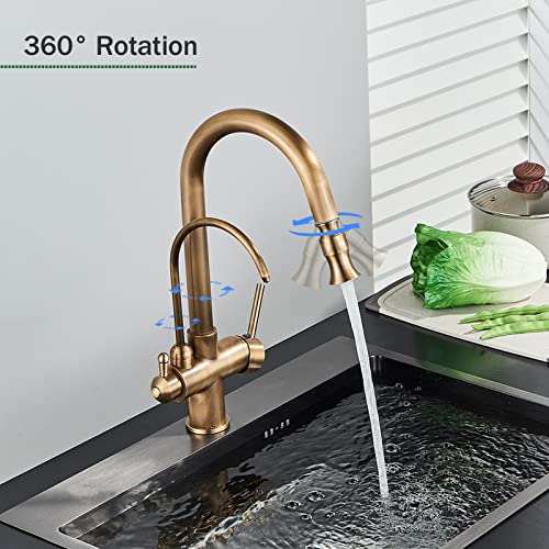 Robinet de cuisine tactile LWX au design épuré avec sortie eau potable