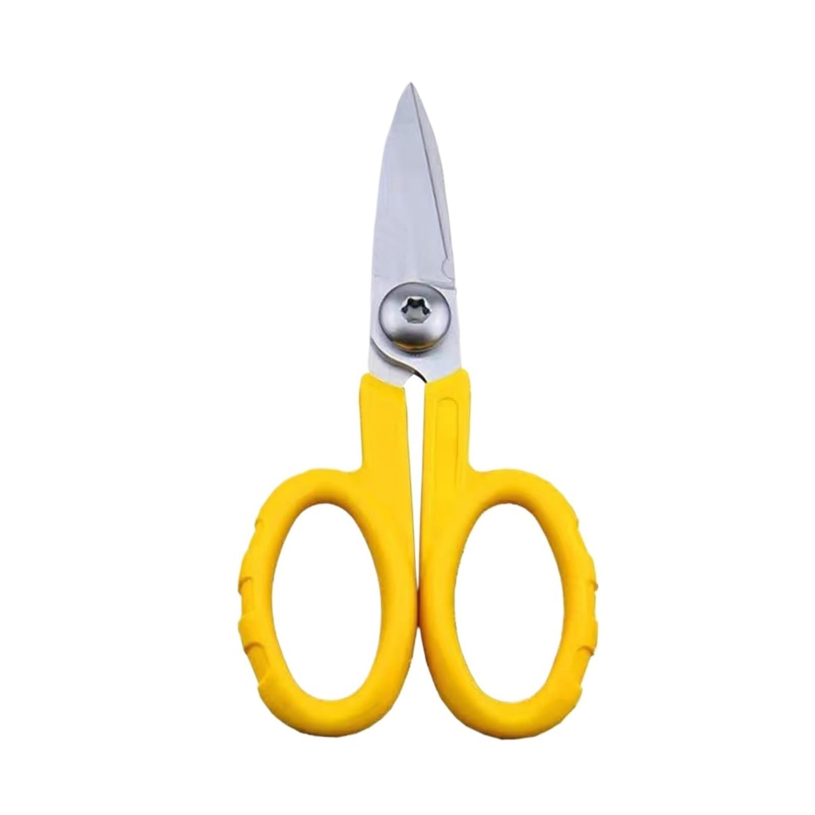 1/5/10 tijeras, diseño de dientes sierra que pueden cortar alambre cobre(10Pcs)