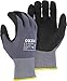 Majestic Gloves 51-290 OXXA X-Pro Flex Safety Work Gloves, MicroFoam Nitrile Grip, Large, Gray, Pack of 12