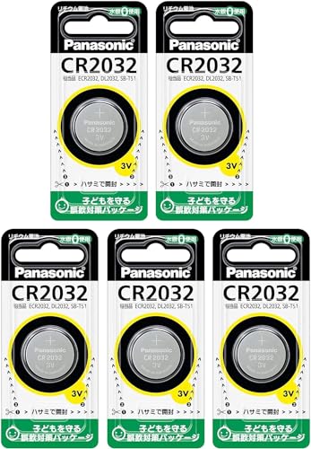 パナソニック CR2032P リチウム電池5個セット