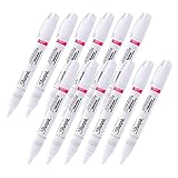 Sharpie Oil-Based Paint Marker, Medium Point, White Ink, Pack of 12