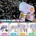 PANACARE 2 Packs Bubble Gun for Kids Automatic bubbele Maker with 10 Holes/Lighting/10000+Bubbles/Min Portable Bubble Machine with Bubble Solution Best Toy Gifts for Birthday/Party/Wedding