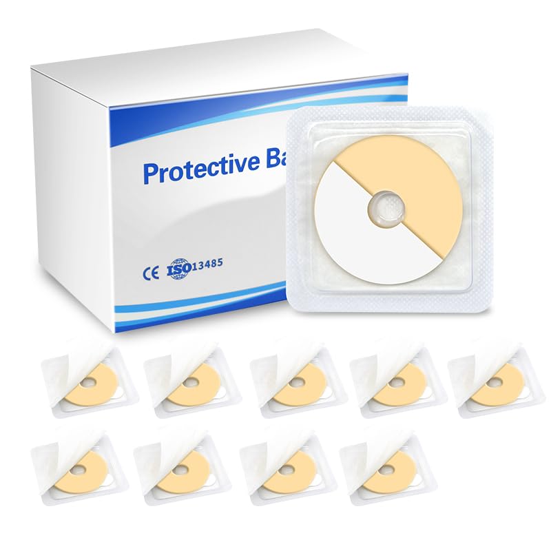 20Pcs Moldable Ostomy Barrier Rings Medical Grade Hydrocolloid Waterproof Leak
