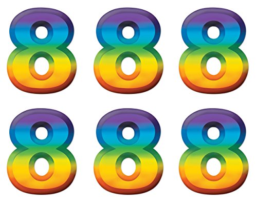 Chiffre 3D plastique Beistle de haute finition pour centre de table - 2