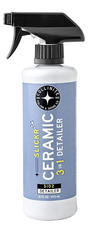 Collinite Slickr Ceramic Detailer 3 em 1 para Pintura, Rodas, Plásticos e Vidros 473 mL COL-100-PT