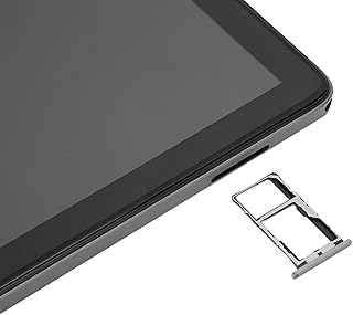 BOLORAMO Gaming Tablet, UK Plug 100‑240V HD Tablet 4G LTE 5G WiFi 8800mAh Battery 12MP 24MP Camera Octa Core CPU with Mouse Keyboard for School (Grey)