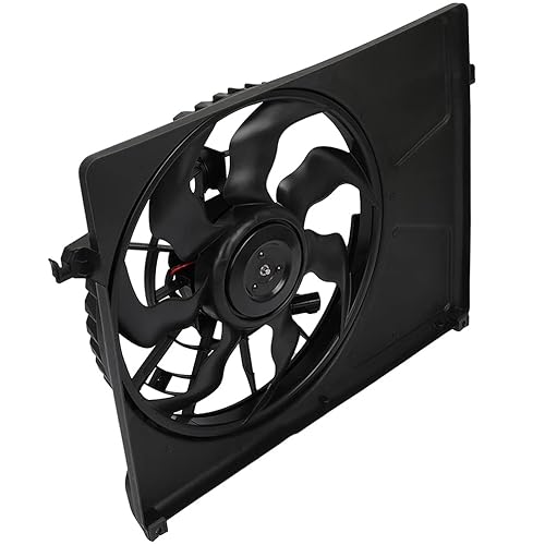 Vista 46 de SCITOO Ventilador de refrigeración del condensador del radiador compatible para Quattro/TT para Passat/Passat CC/Golf/Beetle