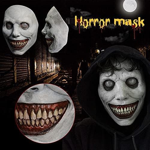 Mokeum Halloween Mask, Scary Masquerade Halloween Mask - Image 4