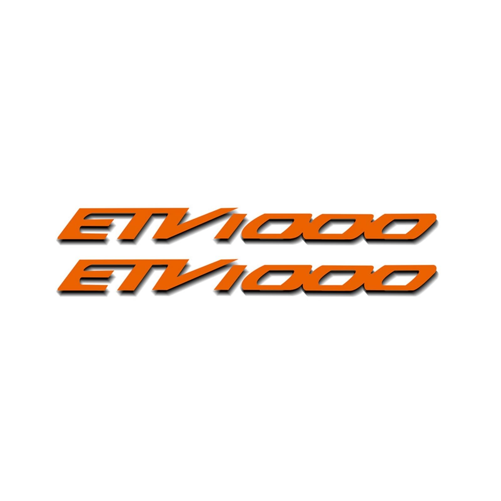 Motorcycle Reflective Stickers Body Helmet Fuel Tank Waterproof Decal for ETV1000 Etv 1000