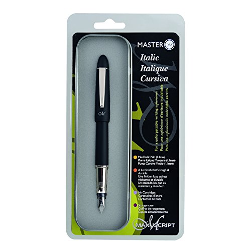 Manuscript Pen Manuscript Master Italic Pen, 1.1mm, 1-Pack