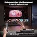 Beamer 4K Passend für Netflix Dolby Audio 35000L 1080P FHD Smart Beamer Heimkino, KI-Autofokus & Trapezkorrektur Jimveo Projektor mit Zwei-Wege Bluetooth WiFi6 Outdoor 300" Display Video Projektor