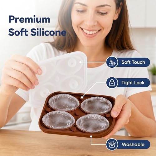 Set 3 Moldes de Silicona para Cubos de Hielo Deportivos miniatura 7
