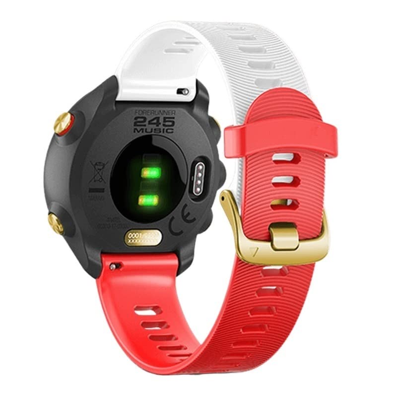 Bracelet montre Garmin Forerunner 245 silicone sport coloré
