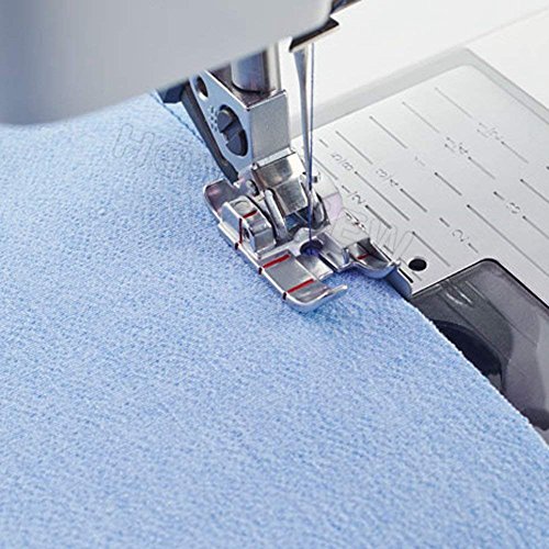 HONEYSEW Pie Prensatelas 1/4" con Guía para Pfaff miniatura 2