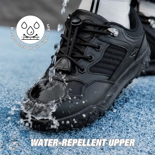 Image of UOVO Boys School Shoes Uniform Black Dress Shoes for Kids