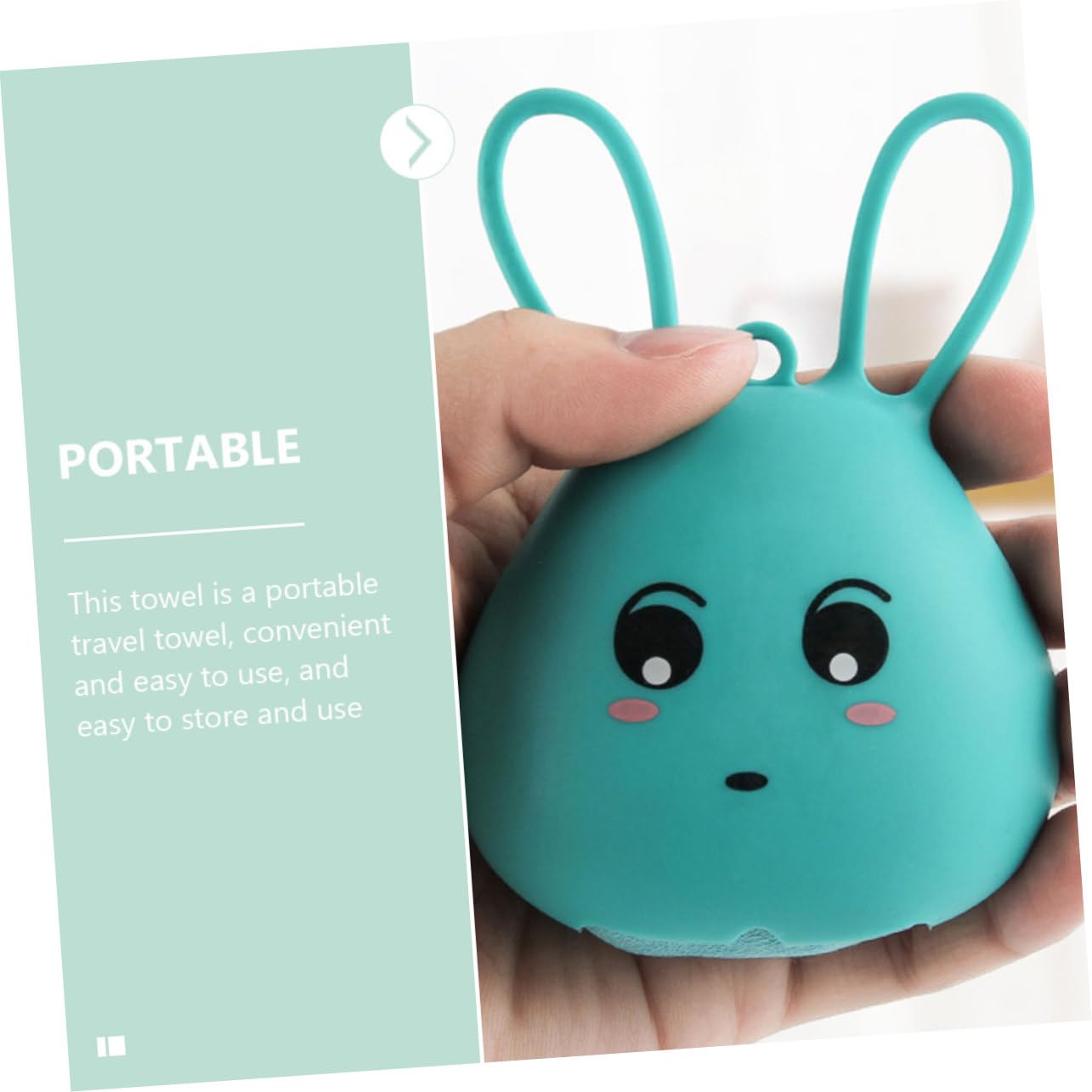 ibasenice 5 Juegos Toalla de Refrigeración Rápida de Microfibra para Viaje Toalla de Cuello Refrescante y Absorbente para y Actividades Color Verde Cartoon