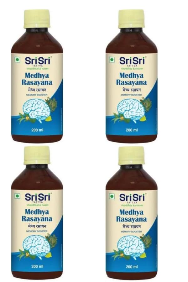 Sri Sri Medhya Rasayana 200ml -Pack of 4 (B0D22XCWF8) Amazon Price History, Amazon Price Tracker