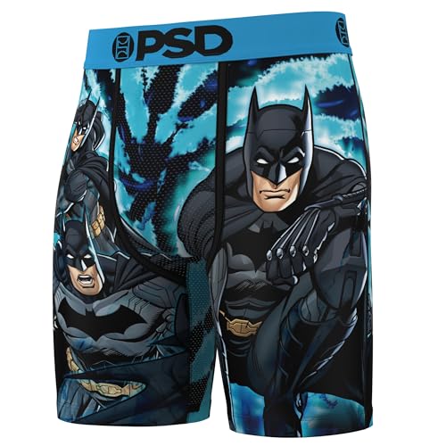 PSD Men's Batman Dye Boxer Briefs, Multi, XL