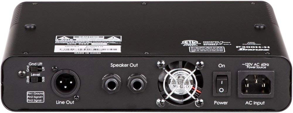 IBANEZ Promethean Bass Amplifier - 300 Watt (P300H) : Amazon.co.uk