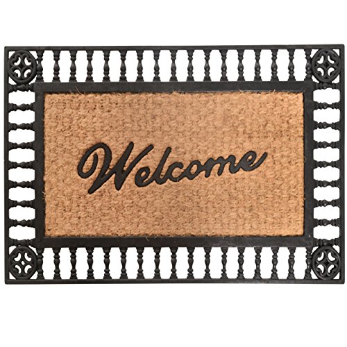 Milliard Eco-Friendly Decorative 'Welcome' Coco Coir 18