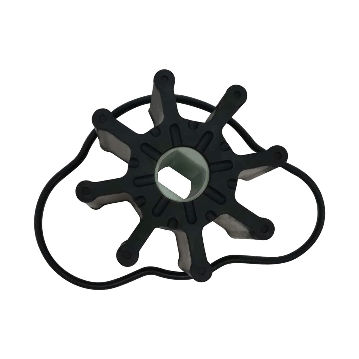 Jingyu 8M0104229 Water Pump Impeller Kit for Mercury MerCruiser Stern Drives V-6 and V-8 Powered 4.3L 4.5L 5.0L 5.7L 6.2L 8.1L 8.2L Inboard Engine