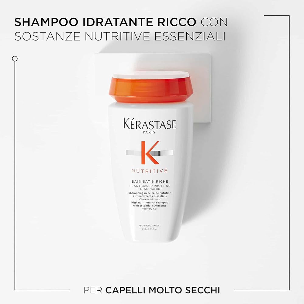 Kerastase Nutritive Bain Satin Riche 250ml Masque Intense Riche 200ml